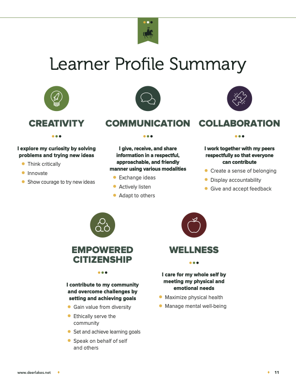 Learner Profile Summary