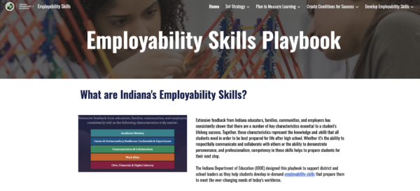 Employability Skills Playbook website