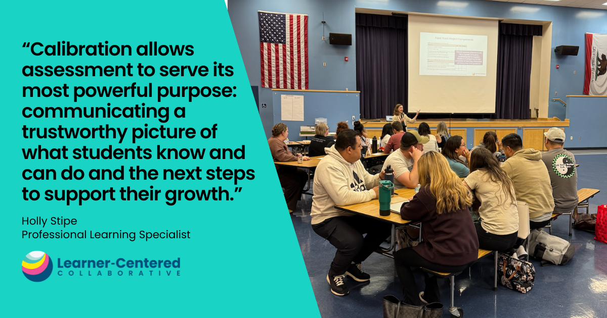 Calibrating educators on assessment